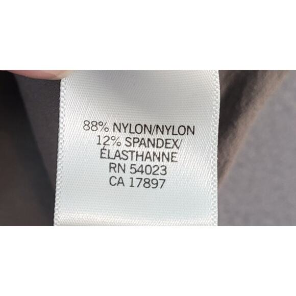 Tory Burch Graphic Print Tank Top Scoop Neck Taupe Medium - Picture 7 of 8